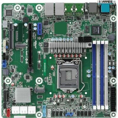 ASROCK RACK W480D4U MATX SERVER MOTHERBOARD INTEL  LGA 1200 XEON W-1200 00 W480