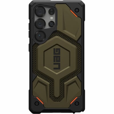 Urban Armor Gear Monarch Pro Kevlar® Galaxy S25 Ultra Case - Kevlar Element Green
