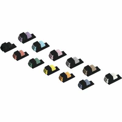 Panduit Mini-Com LC Duplex Non-Keyed Fiber Adapter Module
