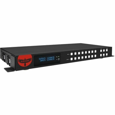 MONOPRICE BLACKBIRD PRO-SERIES 4K60 8X8 VIDEO MATRIX YUV 4:4:4 IR REMOTE DOLBY T