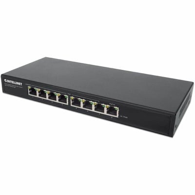 8-PT GIGABIT POE+ SWITCH W/ POE PASSTHRU