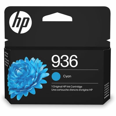 HP 936 Original Inkjet Ink Cartridge - Cyan Pack
