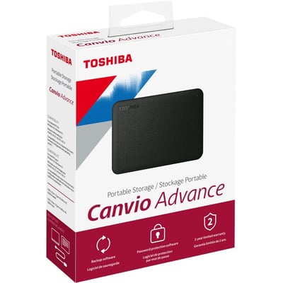 TOSHIBA CANVIO ADVANCE - 2TB - WHITE