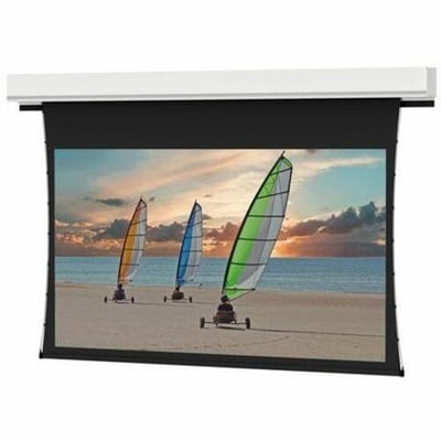 Da-Lite Tensioned Advantage Series Projection Screen - Ceiling-Recessed with Plenum-Rated Case and Trim - 133in Screen