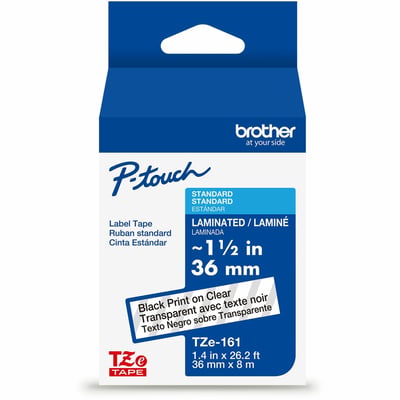 BLACK/CLEAR TAPE (36MM)