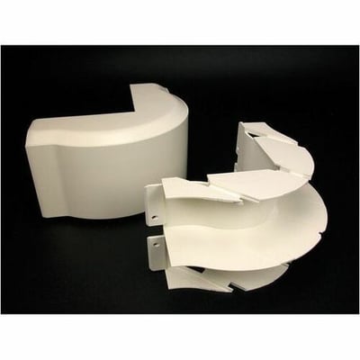 Wiremold CableSmart Series - 40N2 Radiused Full-Capacity External Elbow