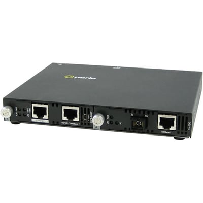 Perle SMI-100-S1SC20D - Fast Ethernet Standalone IP Managed Media Converter