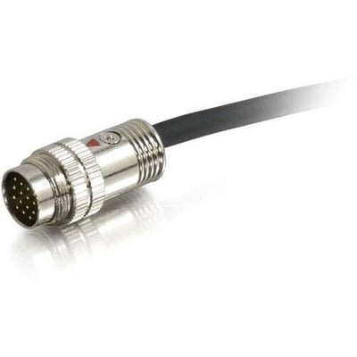 MONOPRICE CAT6A 500FT YELLOW CMR UL BULK CABLE_ TAA_ SHIELDED (F/UTP)_ SOLID_ 23