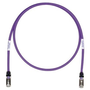 COP PATCH CORD CAT6A S/FTP 35FT VIOLET