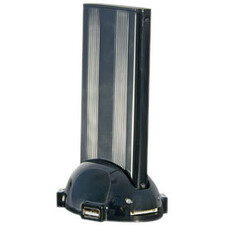 MONOLITH BY MONOPRICE 18IN CHERRY WOOD SPEAKER STAND WITH ADJUSTABLE TOP PLATE