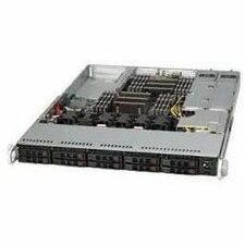 BLACK 1U SC116 WIO CHASSIS W/ R EDUNDANT 700W