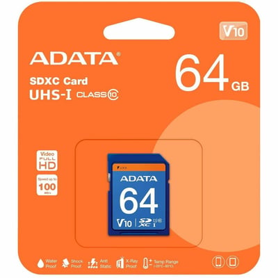 Adata Premier 64 GB Class 10/UHS-I (U1) SDXC