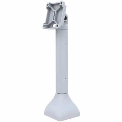 RAM PEDESTAL MOUNT WITH 75X75 VESA GREY 14IN POLE WITH CABLE