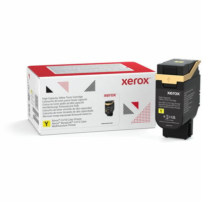 Xerox Original High Yield Laser Toner Cartridge - Box - Return Program - Yellow - 1 Pack