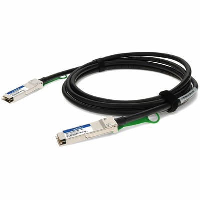 AddOn MSA and TAA Compliant 100GBase-CU QSFP28 to QSFP28 Direct Attach Cable (Passive Twinax, 4m, 26AWG, -40 to 85C)