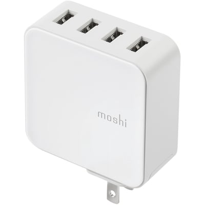 Moshi ProGeo 4-Port USB Wall Charger (35 W, US) - US Version