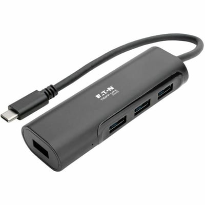 Tripp Lite by Eaton USB C Hub 4-Port w/ 4x USB-A Portable Compact USB Type C, USB-C USB Type C