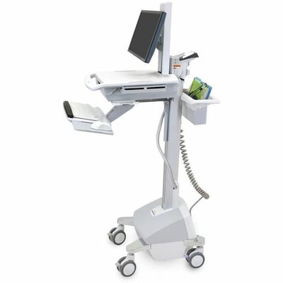 Ergotron StyleView Cart with LCD Pivot, LiFe Powered