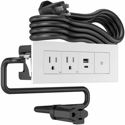 Wiremold Dash Series 4-Cube FPC - White