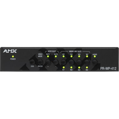 AMX Precis 4x1+1 4K60 HDMI Windowing Processor