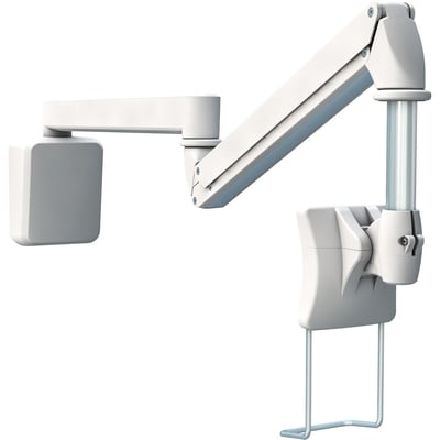 HEALTHCARE WALL ARM MOUNT CANTILEVERED ARM (1 HINGE)