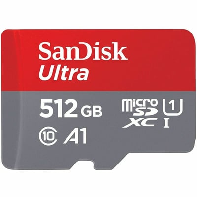SanDisk Ultra 512 GB Class 10/UHS-I (U1) microSDXC