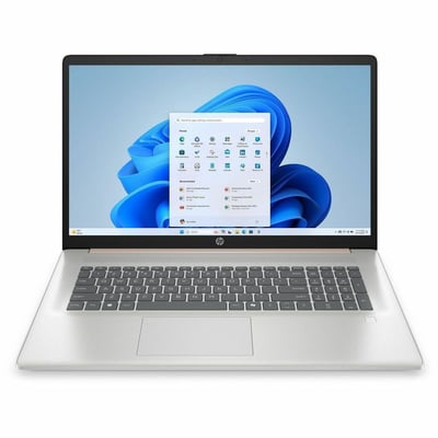 HP 17-cn5037nr 17.3" Notebook - Full HD - Intel Core Ultra 7 255U - 16 GB - 256 GB SSD - Natural Silver