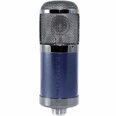 MXL Microphones Revelation II Condenser Microphone for Recording, Percussion, Studio - Black Chrome, Dark Violet