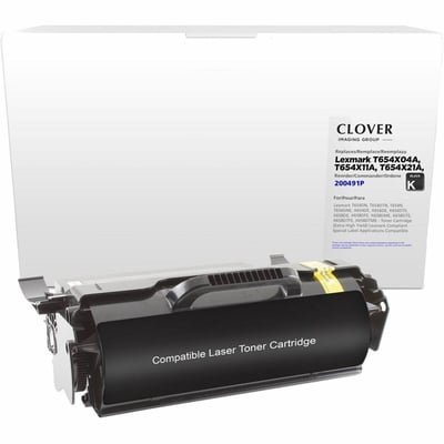 Clover Imaging Remanufactured Extra High Yield Toner Cartridge for Lexmark T654/T656/X654/X656/X658