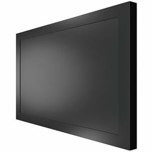 Chief Impact 75 Inch On-Wall Kiosk - Landscape Orientation - Black