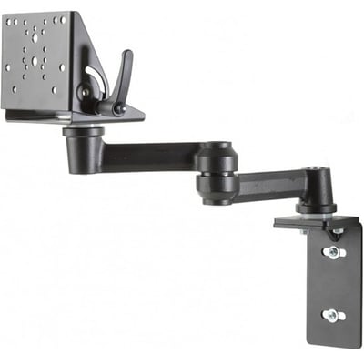 Gamber-Johnson Wall Mount for Display, Tablet, Notebook - Black Powder Coat