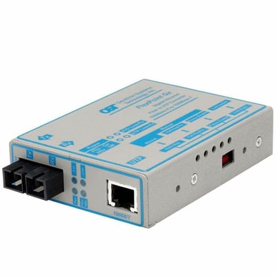 GIGABIT RJ-45 ETHERNET MEDIA CO NVERTER 1G SC MM 850NM 550M UNIV