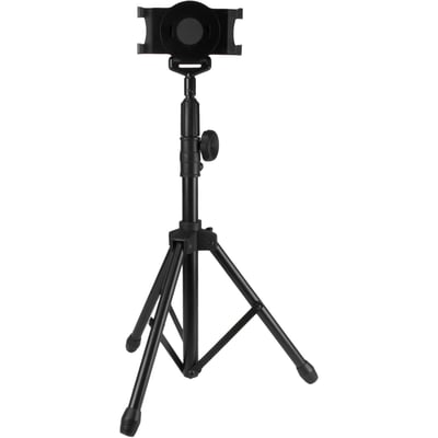 StarTech.com Adjustable Tablet Tripod Stand - For 6.5" to 7.8" Wide Tablets - Height adjustable from 29.3" to 62" (74.5 cm to 157 cm) - Rotate the tablet 360 degrees - Tilt the screen to your preferred viewing angle - Present