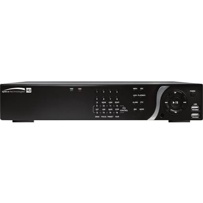 Speco 8 Channel 4K IP, HD-TVI Hybrid Video Recorder - 1 TB HDD