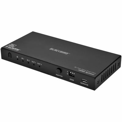 MONOPRICE BLACKBIRD 8K DUAL FUNCTION SPLITTER/SWITCH (1X2 SPLITTER OR 2X1 SWITCH
