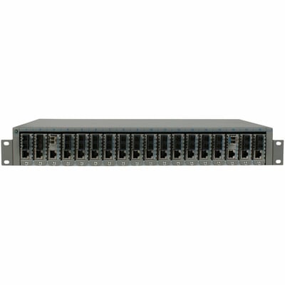 Omnitron Systems miConverter 18-Module 24VDC Powered Chassis