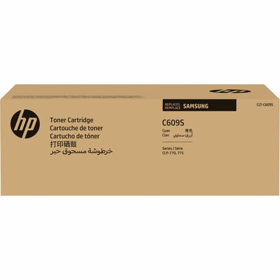 HP CLT-C609S (SU086A) Laser Toner Cartridge - Cyan - 1 Each
