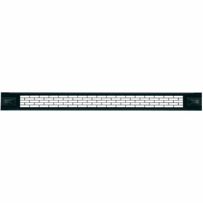 Middle Atlantic Forward Series 1RU Tool-Less Vented Rack Panel - Perforated with 74% Open Area - Flanged