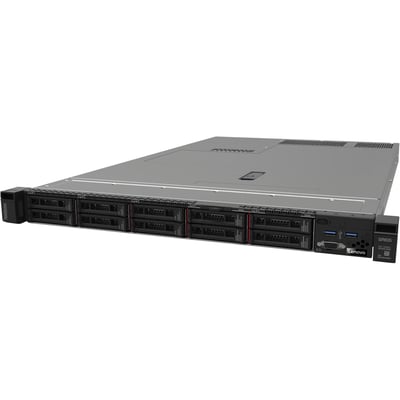 Lenovo ThinkSystem SR635 7Y99A02VNA 1U Rack Server - 1 EPYC 7402P 2.80 GHz - 32 GB RAM - Serial ATA Controller