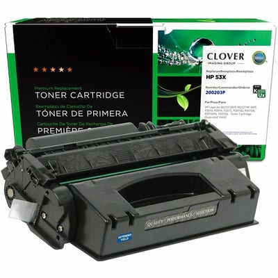 Clover Imaging Remanufactured Extended Yield Toner Cartridge for HP Q7553X