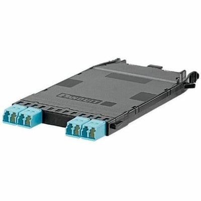 Panduit HD Flex 4-1 Conversion MPO-LC Fiber Cassette OM4, 8 Fiber, Method B, Ult IL