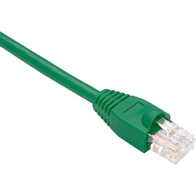 UNC CAT6 PATCH CABLE, 20 FT GREEN WITH BOOTED. HIGH-PERFORMANCE CAT6 ETHERNET CA