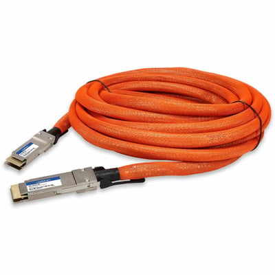 AddOn Dell&reg; Compatible TAA 400GBase-CU QSFP-DD to QSFP-DD Direct Attach Cable (Active Twinax, 3m)