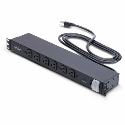 14-OUTLET RACKMOUNT PDU - 1U SERVER POWER STRIP FOR 19IN RACK