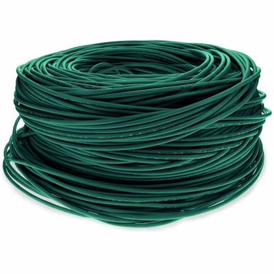 1000FT GREEN CAT6 STP PVC PATCH CBL