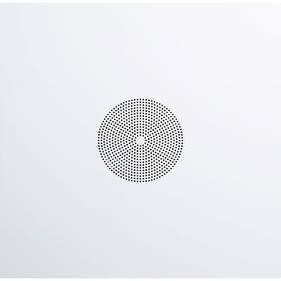 2X2 G86 CEILING TILE SPEAKER - SQUARE STYLE WHITE STEEL GRILE - 70/25V TRANSFORM