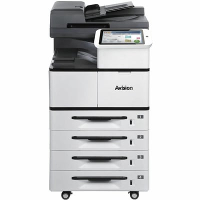 AVISION AM7650I MFP INCLUDESD 2 EXTENDED TRAY W/ WHEELS