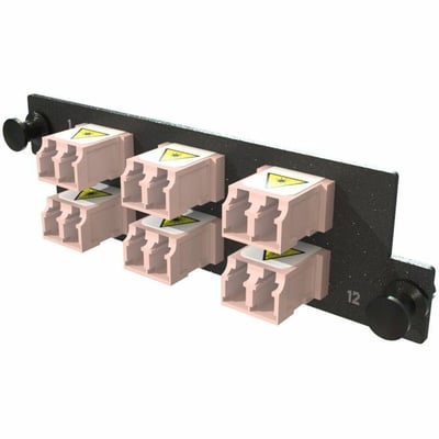ADPT PANEL HDFP 6 KEYED LC DX 12F ROSE MOQ 1