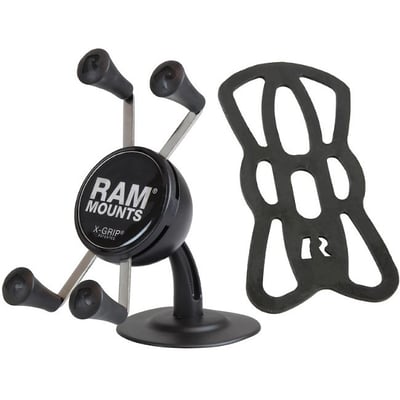 RAM Mounts X-Grip Vehicle Mount for Smartphone, Handheld Device, iPhone 6s, iPhone 8, iPhone X, iPhone XR, iPhone 11 Pro, iPhone 12 mini, iPhone 13, iPhone 13 Pro, iPhone 7, ...