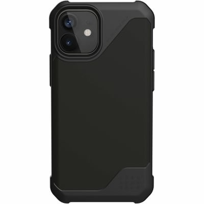 Urban Armor Gear Metropolis LT Series iPhone 12 Mini 5G Case - SATN ARMR Black
